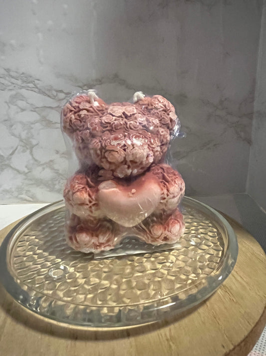 Bear candle